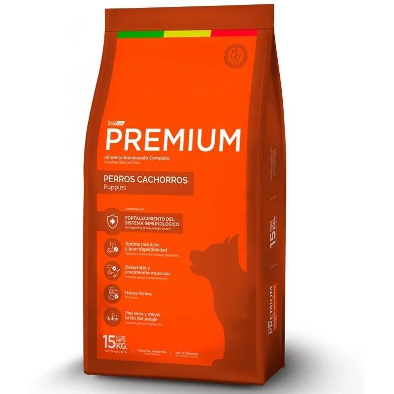 VITALCAN - Vitalcal Premium Alimento Para Perro Cachorro 15kg