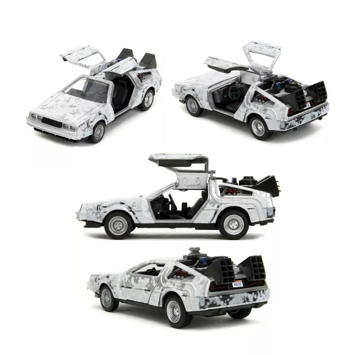 JADA TOYS - Delorean Volver al Futuro 1 Congelado Jada 1:32