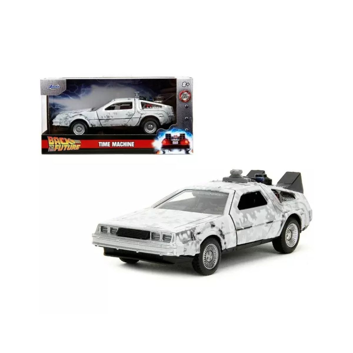 JADA TOYS - Delorean Volver al Futuro 1 Congelado Jada 1:32