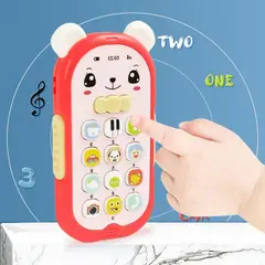GENERICO - Teléfono Celular Musical Con Luces Juguete
