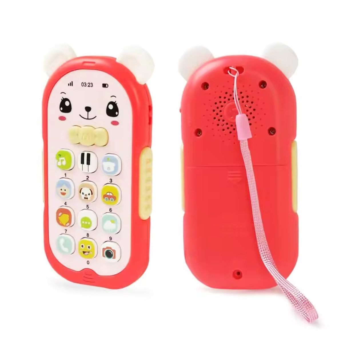 GENERICO - Teléfono Celular Musical Con Luces Juguete