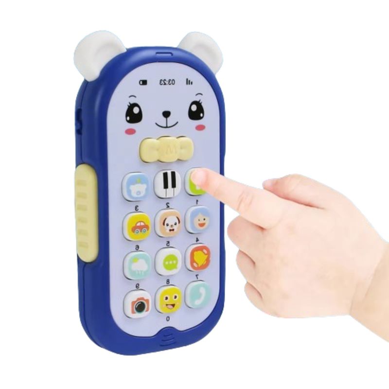 GENERICO - Teléfono Celular Musical Con Luces Juguete