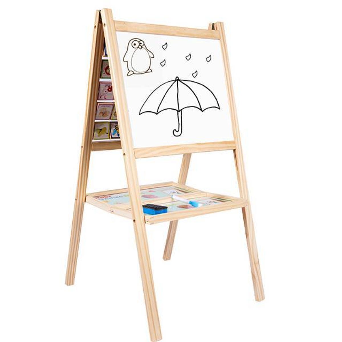 GENERICO - Pizarra Atril Magnética Multifunción Para Niños Accesorios