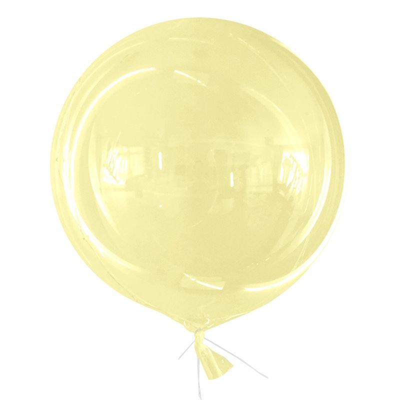 GENERICO - GLOBO BURBUJA 18' AMARILLO X1 UNI