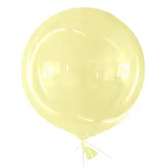 GENERICO - GLOBO BURBUJA 18' AMARILLO X1 UNI