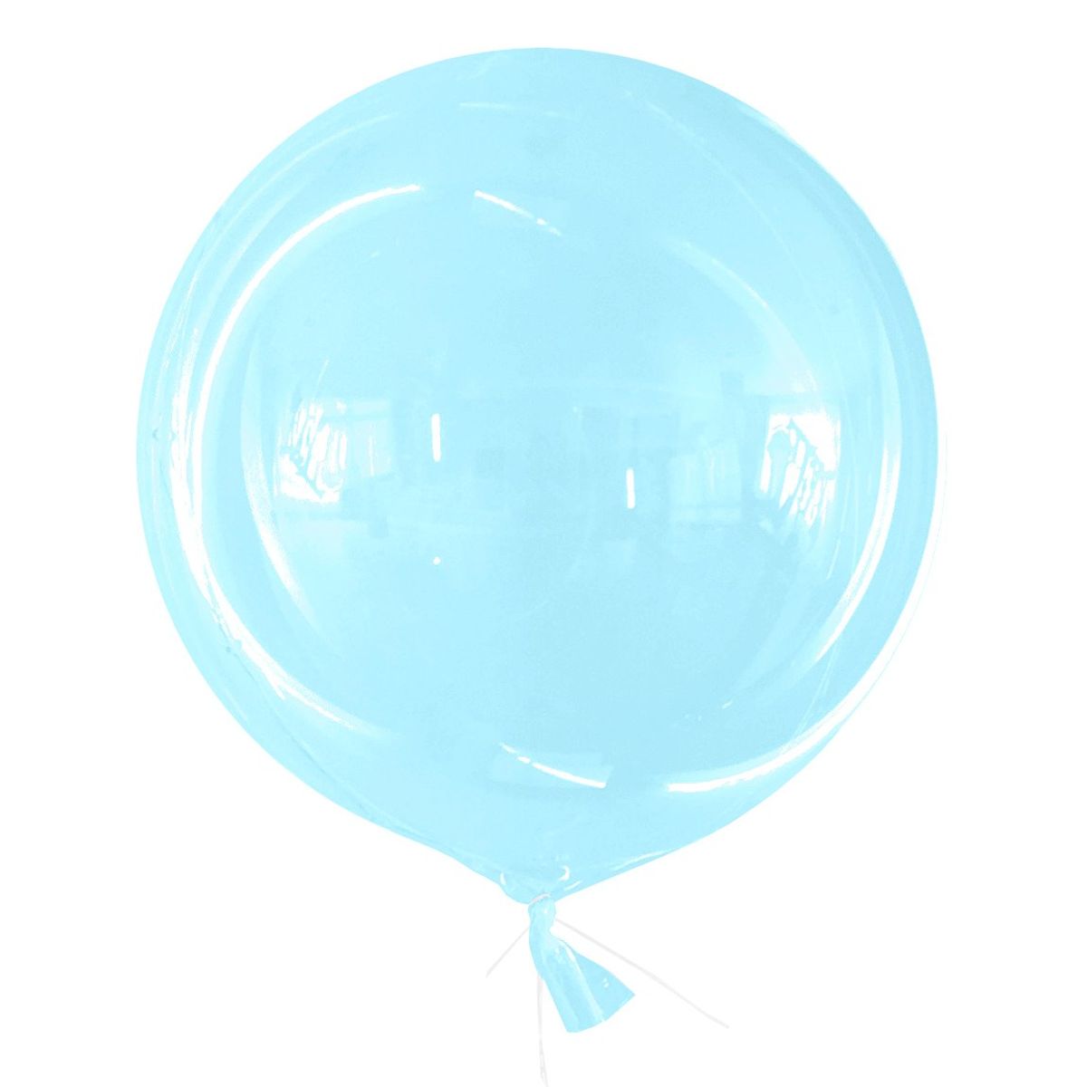 GENERICO - GLOBO BURBUJA 18 CELESTE X1 UNI