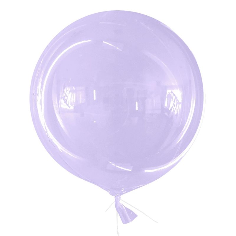 GENERICO - GLOBO BURBUJA 18' LILA X1 UNI
