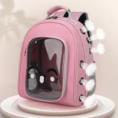 GENERICO - Mochila para Perro y Gato con Diseño Rosa