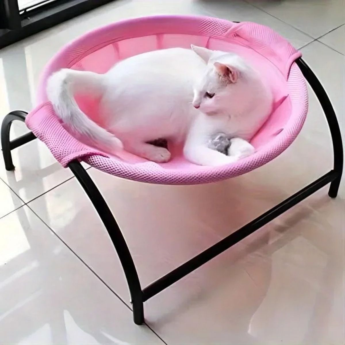 GENERICO - Cama Hamaca para Gatos Rosa