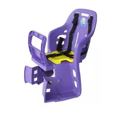 LUMAX - Silla De Paseo De Niños Para Bicicletas Morado