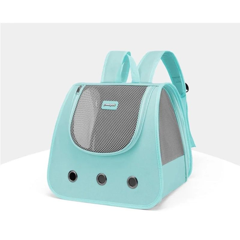 GENERICO - Bolso para Mascotas Diseño de Gato Color Verde