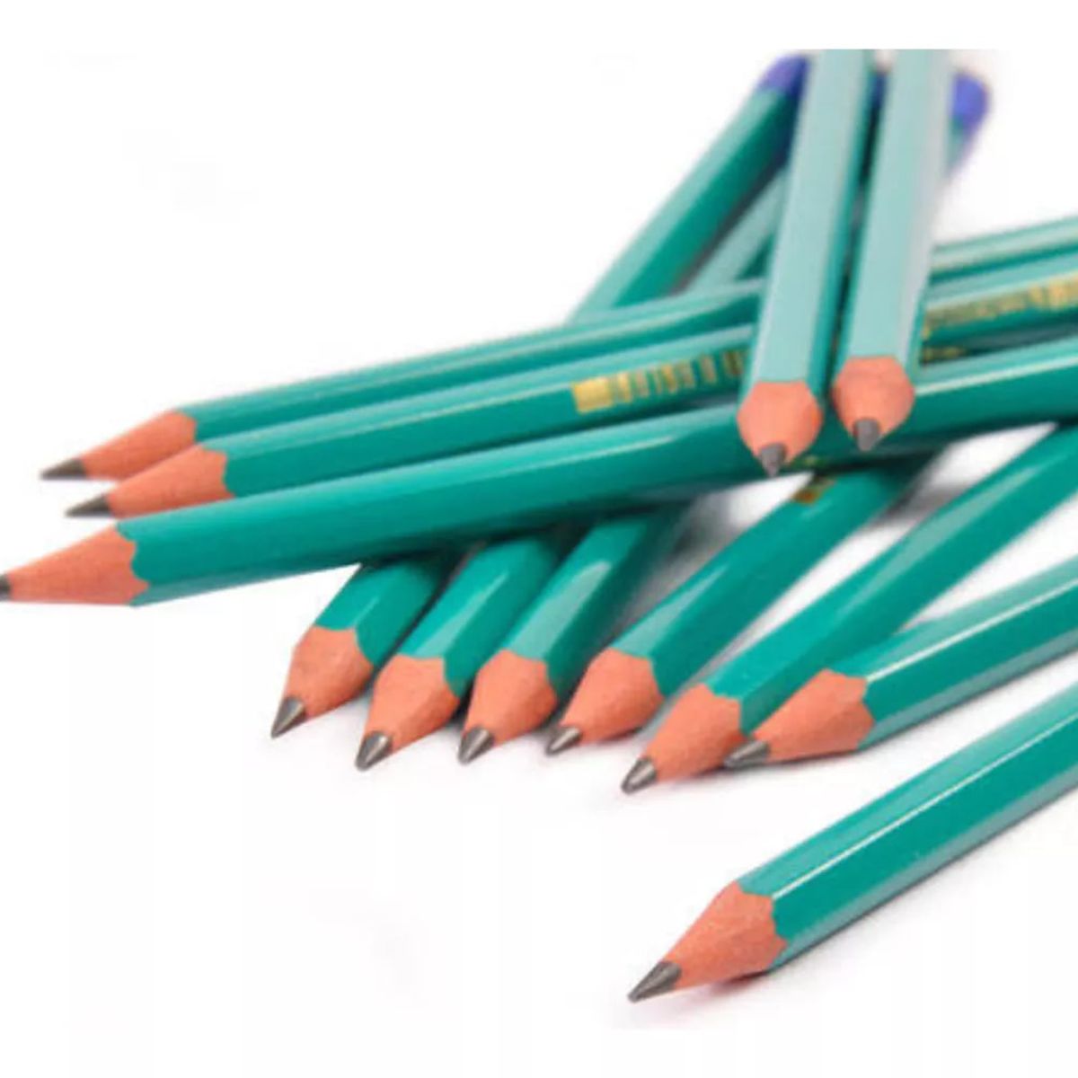 GENERICO - Lápiz BIC Evolution HB 2 Con Goma 6 Unidades Trazo Negro