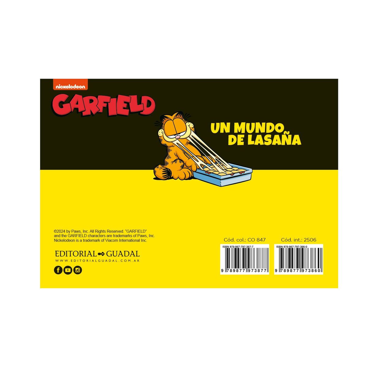 EDITORIAL GUADAL - Libro Un Mundo De Lasagna