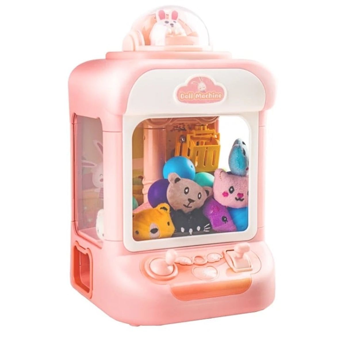 GENERICO - maquina atrapa peluches y juguetes pequeños portatil