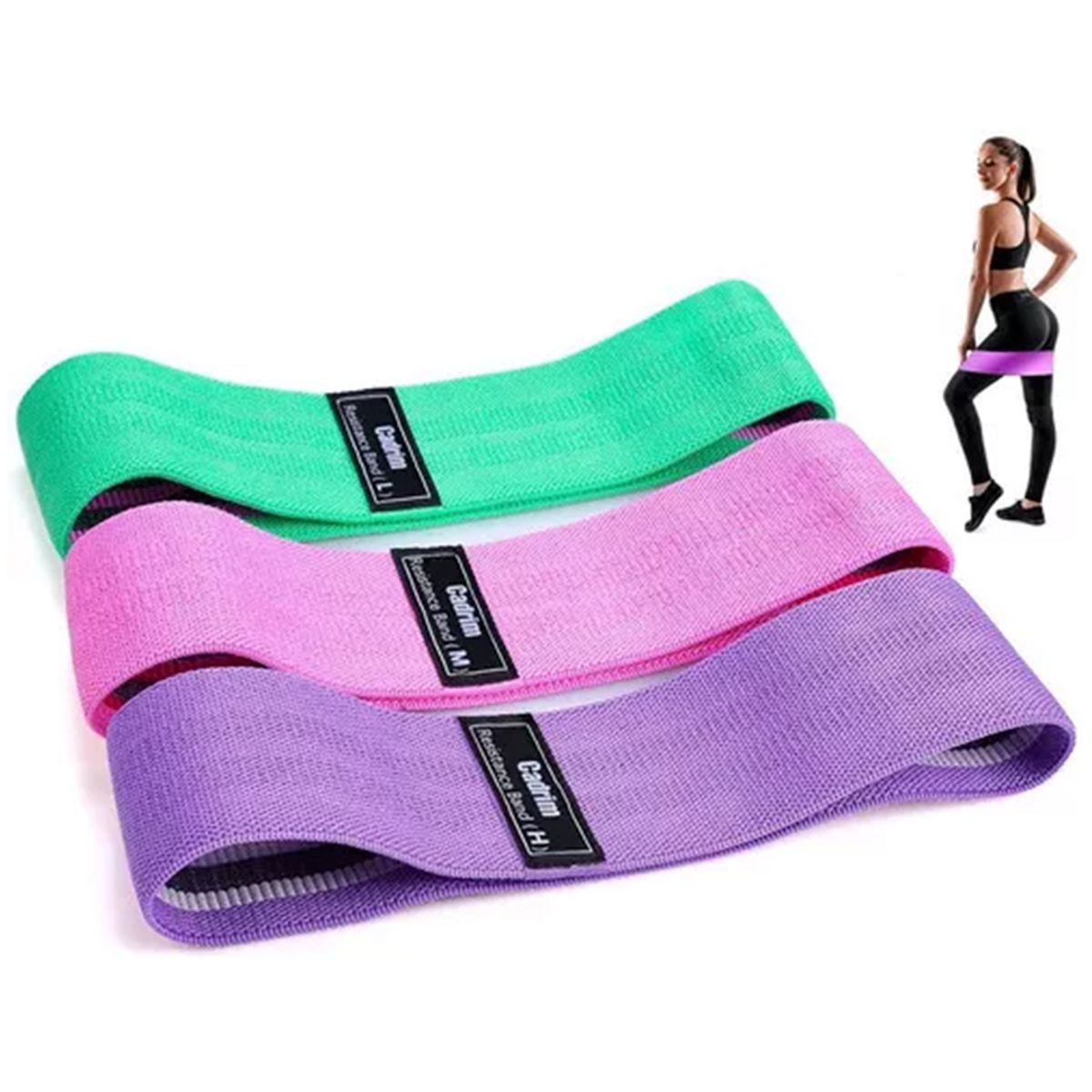 GENERICO - Banda resistencia Hip Resistance bands