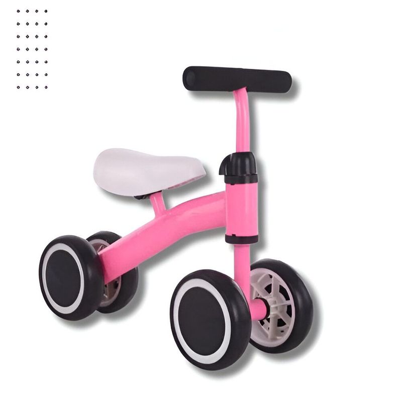 GENERICO - Andador Bicicleta Aprendizaje Triciclo Infantil fucsia