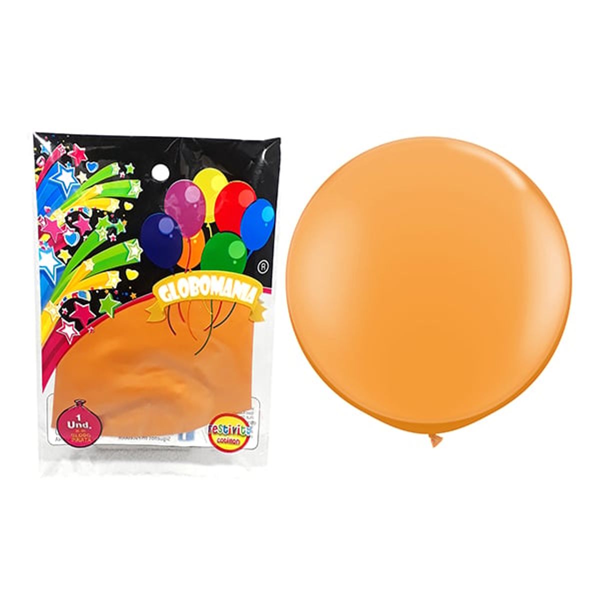 GENERICO - GLOBO PI?ATA R36 DORADO X 1 UNI