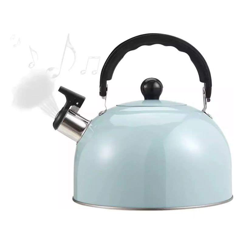 GENERICO - Tetera Silbante Para Estufa Hervida Agua Acero Inoxidable 3l