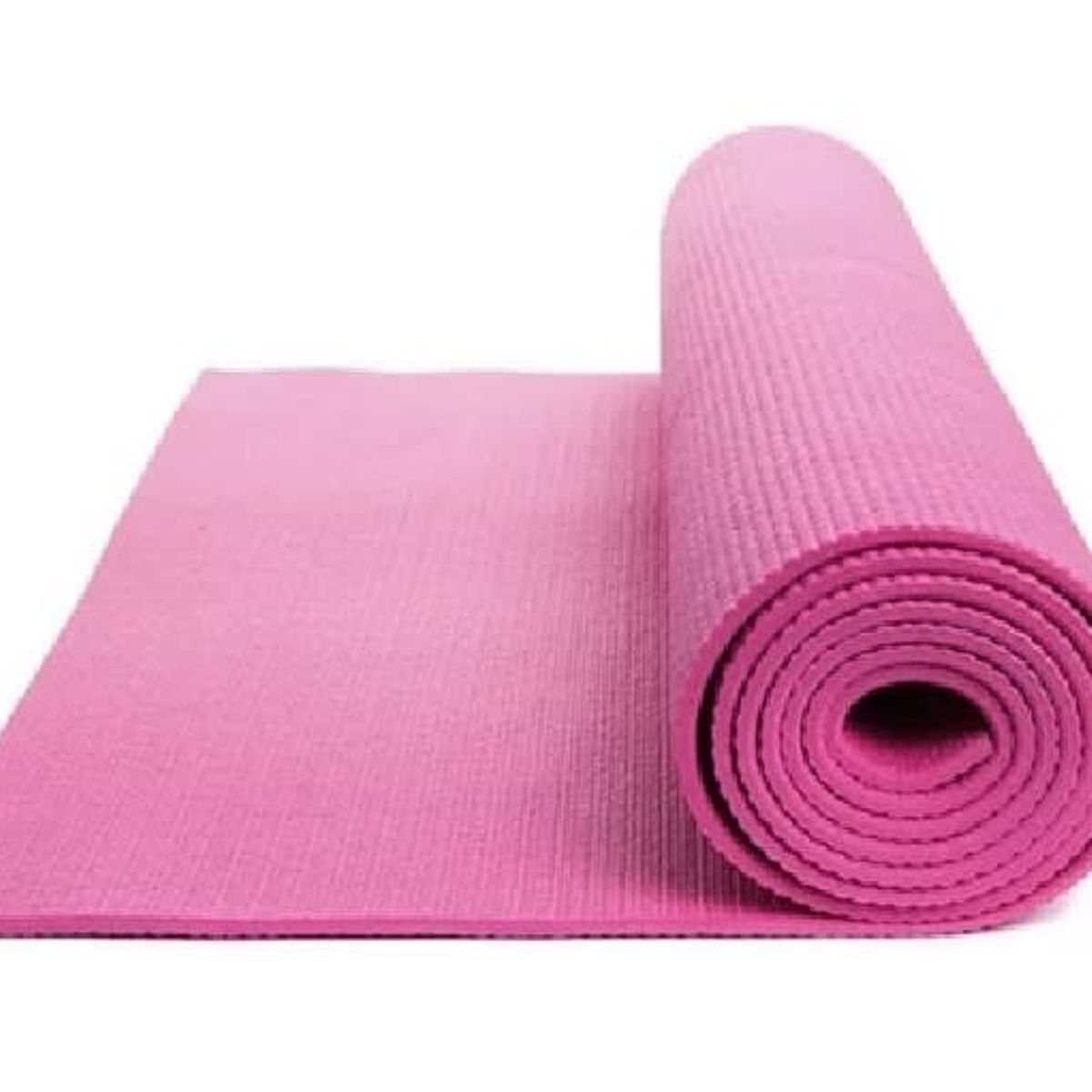 GENERICO - Mat de Yoga para Pilates Gimnasia Abdominales 4mm rosado