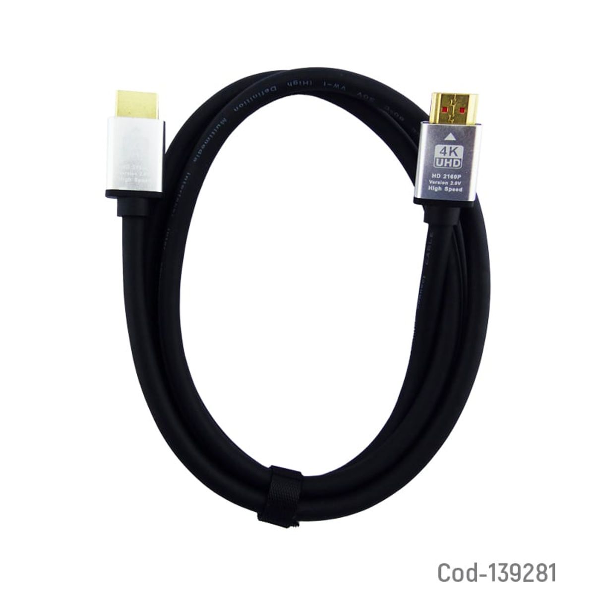 GENERICO - Cable Video Audio Compatible Con Hdmi 2.0 4k 3m