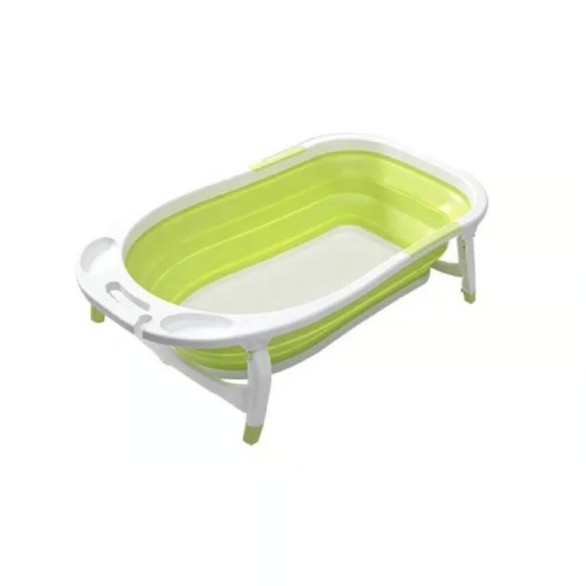 GENERICO - Tina Plegable Bañera De BebeVerde Baño Limpieza