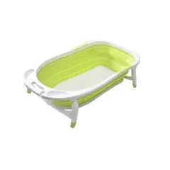GENERICO - Tina Plegable Bañera De BebeVerde Baño Limpieza