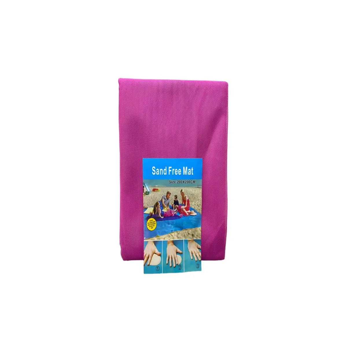 GENERICO - Manta Antiarena Para Playa Picnic Camping Impermeable 200cm