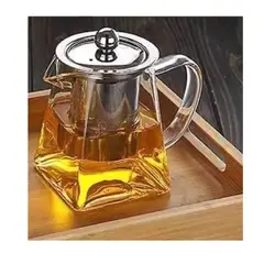 GENERICO - Tetera De Vidrio Infusor Inoxidable Mágica Infusiones Té