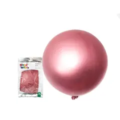 GENERICO - GLOBO PINATA R36 CHROME FUCSIA X1 UNI
