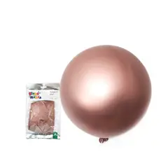 GENERICO - GLOBO PINATA R36 CHROME ROSE GOLD X1 UNI
