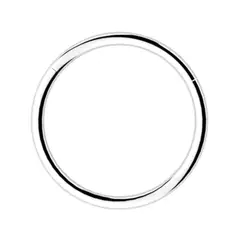 GENERICO - Piercing Argolla Segmento Acero 316 L Arn-ac 1,2x10mm 1 Un