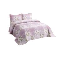 CUBRECAMA QUILT MAS JUEGO DE SABANAS 2 PLAZA