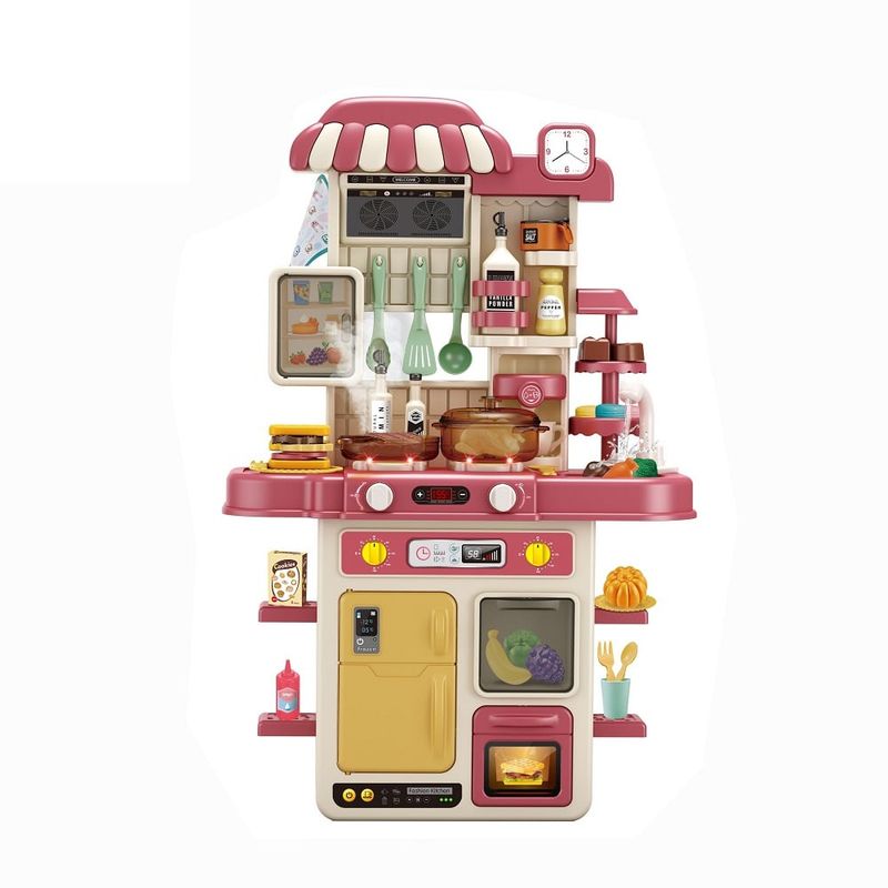 GENERICO - Juego De Cocina Intantil Juguetes De Cocina Para Niños Rosa