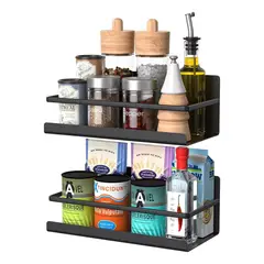 GENERICO - Estante Magnético Para Refrigerador X2 Unidades