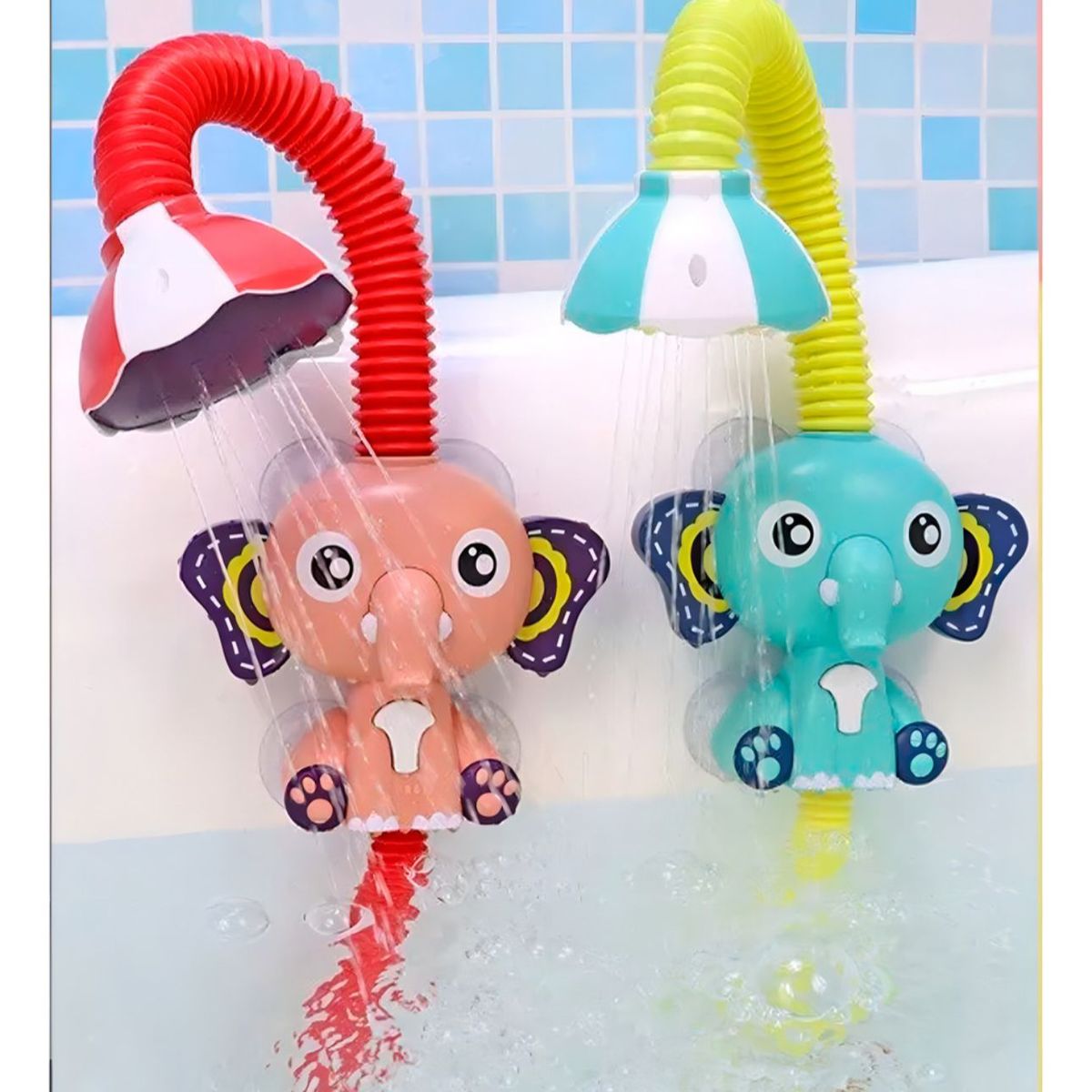 GENERICO - Elefantito Regadera De Baño Para Bebe Juguete Ducha