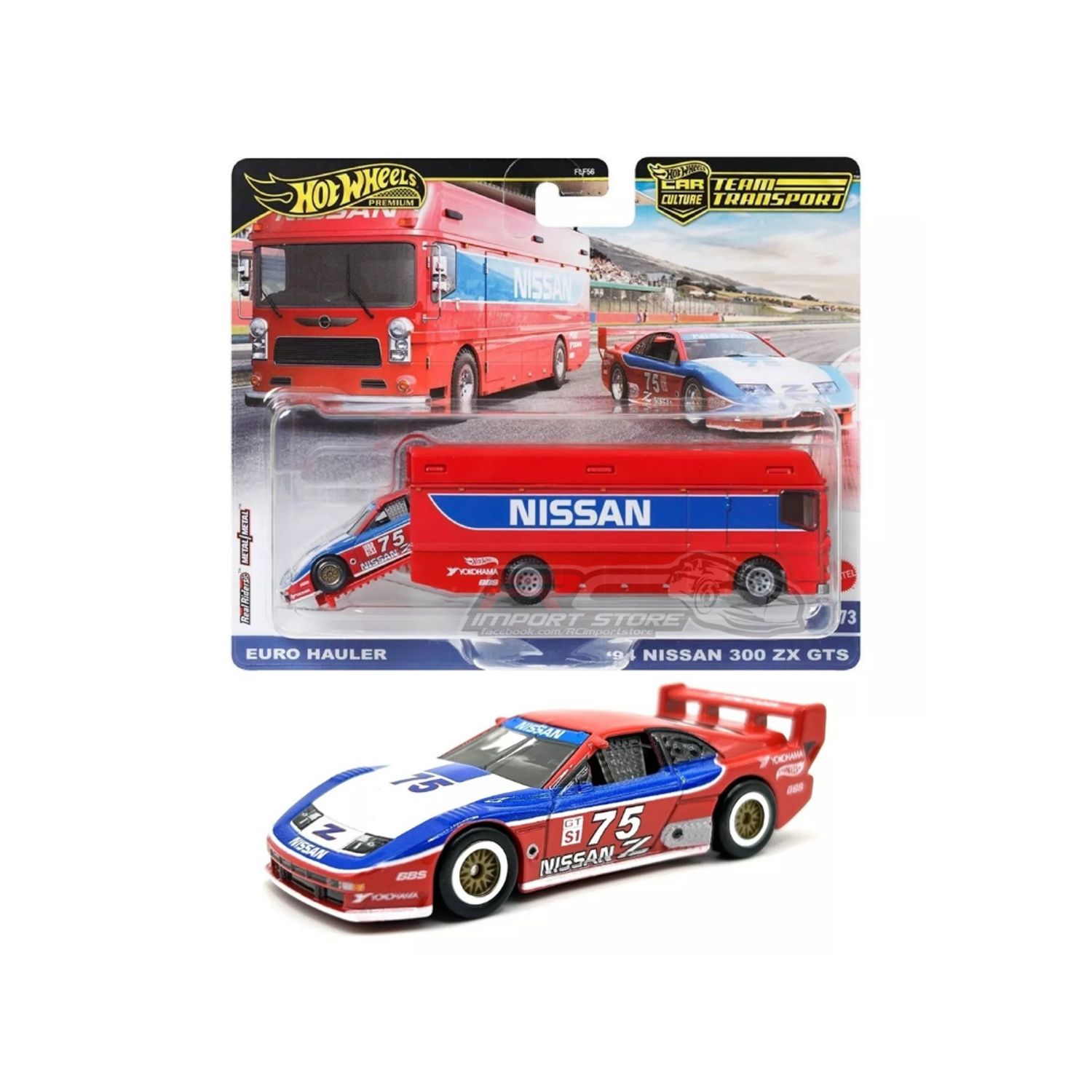 GENERICO Nissan 300ZX GTS Team Transport Hot Wheels 164
