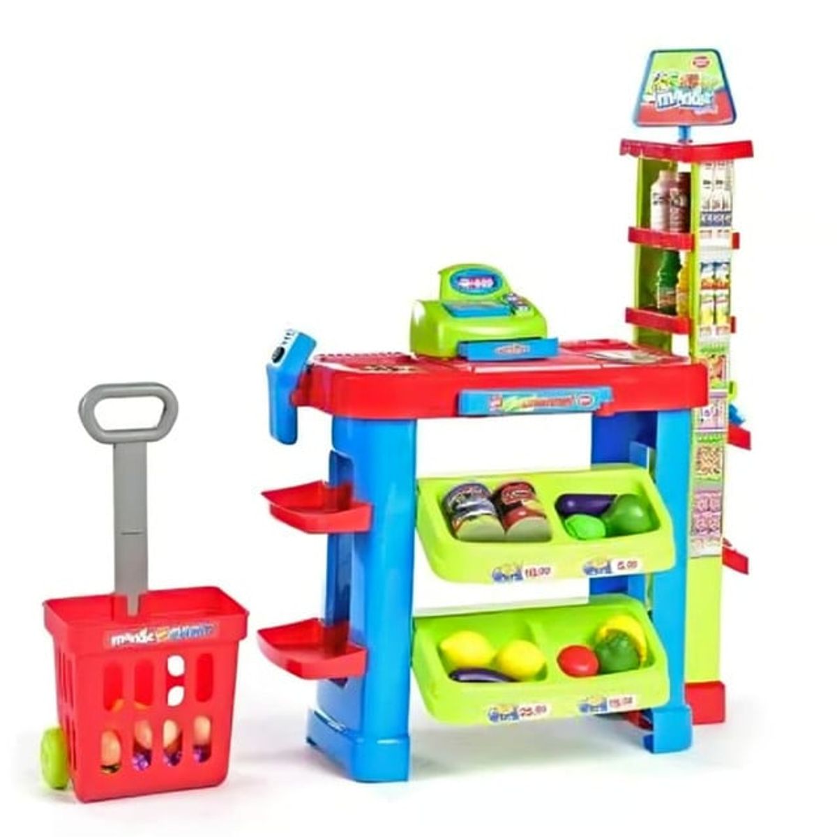 GENERICO - SET SUPERMERCADO Y CARRITO DE COMPRAS