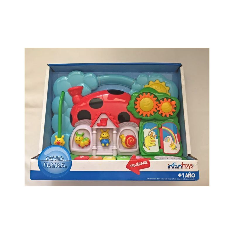 GENERICO - CASITA MUSICAL INFANTIL PARA BEBES