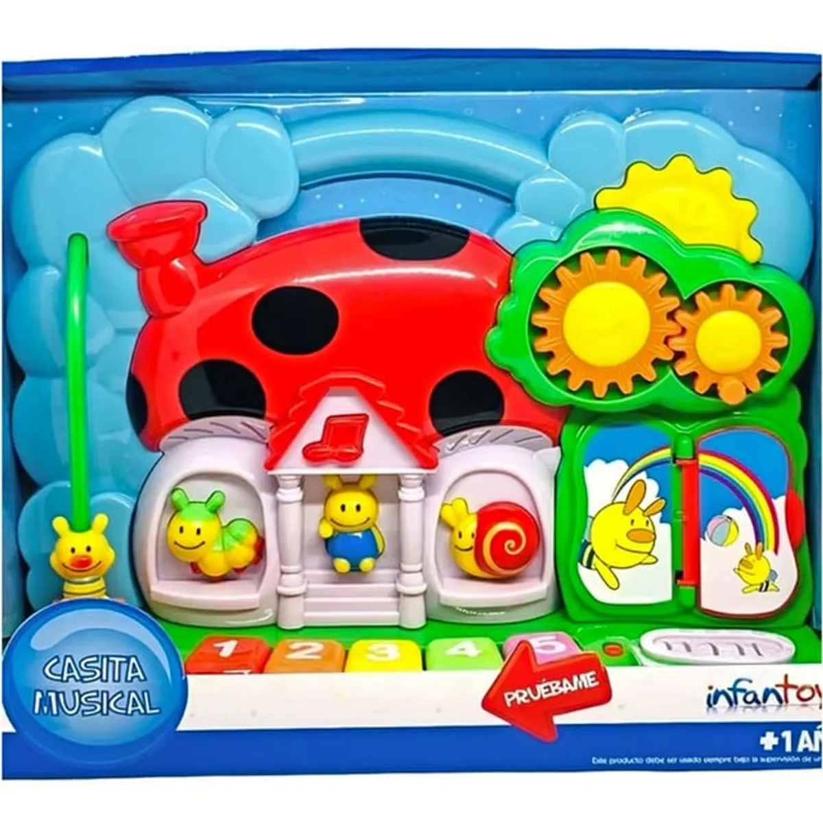 GENERICO - CASITA MUSICAL INFANTIL PARA BEBES