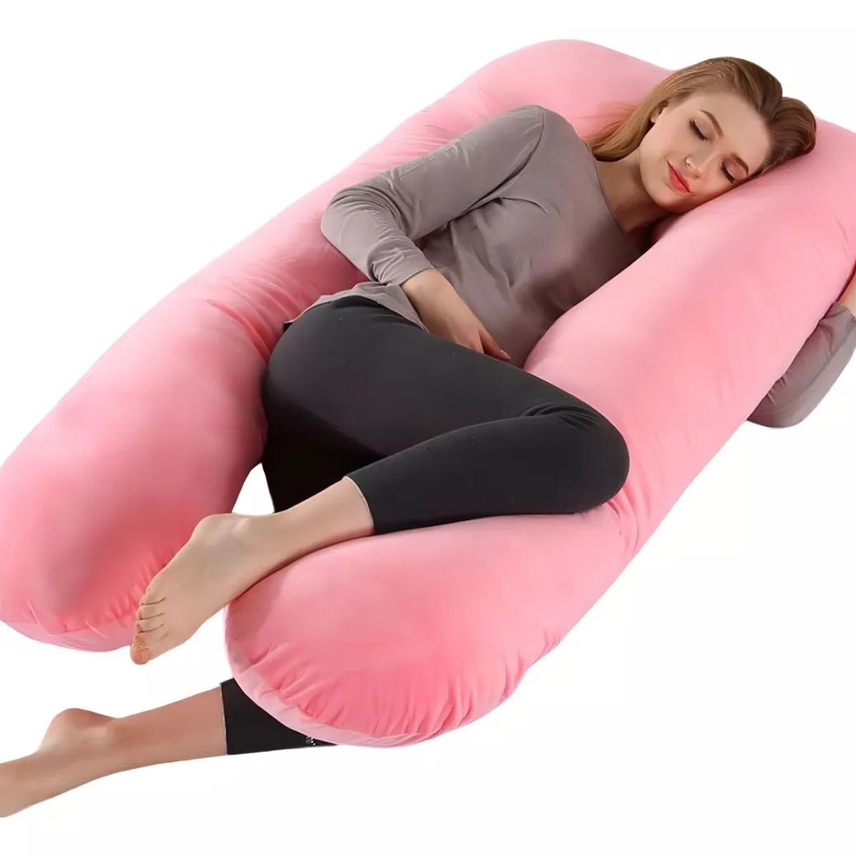 GENERICO - Cojin Almohada Maternal Con Funda Extra Suave