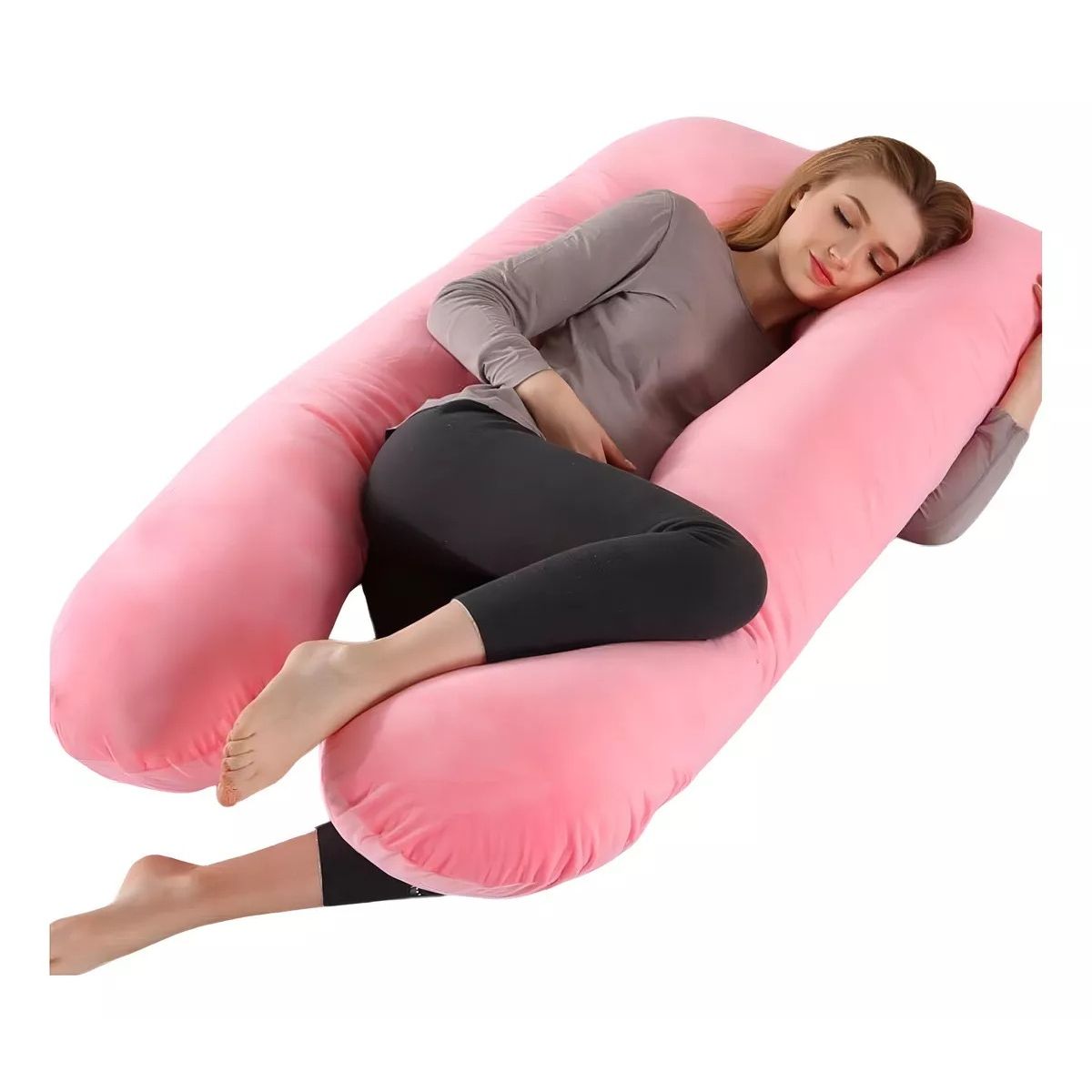 GENERICO - Cojin Almohada Maternal Con Funda Extra Suave