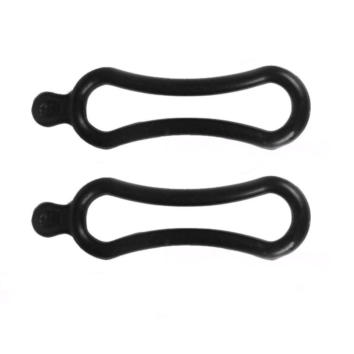 GENERICO - Soporte Banda Elastica Linterna Bicicleta Manubrio Bocina