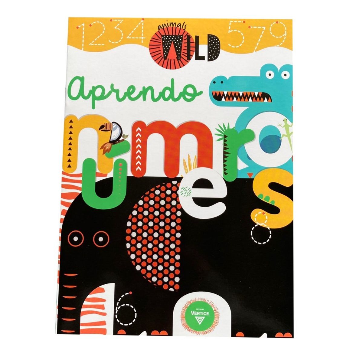 VERTICE - Libro - Aprendo números - Animales salvajes
