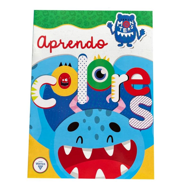 VERTICE - Libro - Aprendo colores - Monstruos
