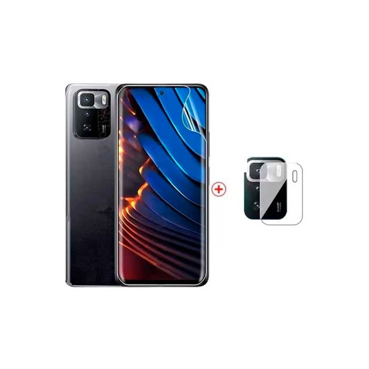 EON - Protector Hidrogel Para Xiaomi Poco X3 Gt + Lente Cámara