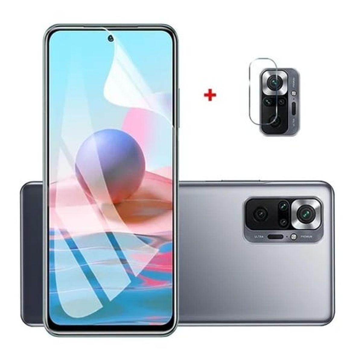 EON - Protector Hidrogel Para Xiaomi Note 10 Pro + Lente Cámara