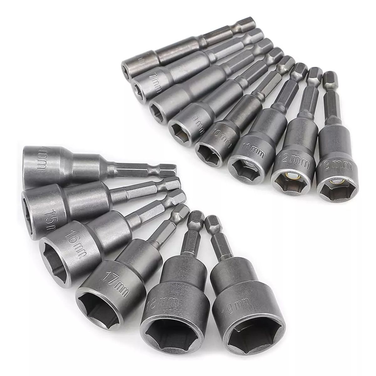 KUANGYE - Set De Puntas Magneticas Hexagonales Dados