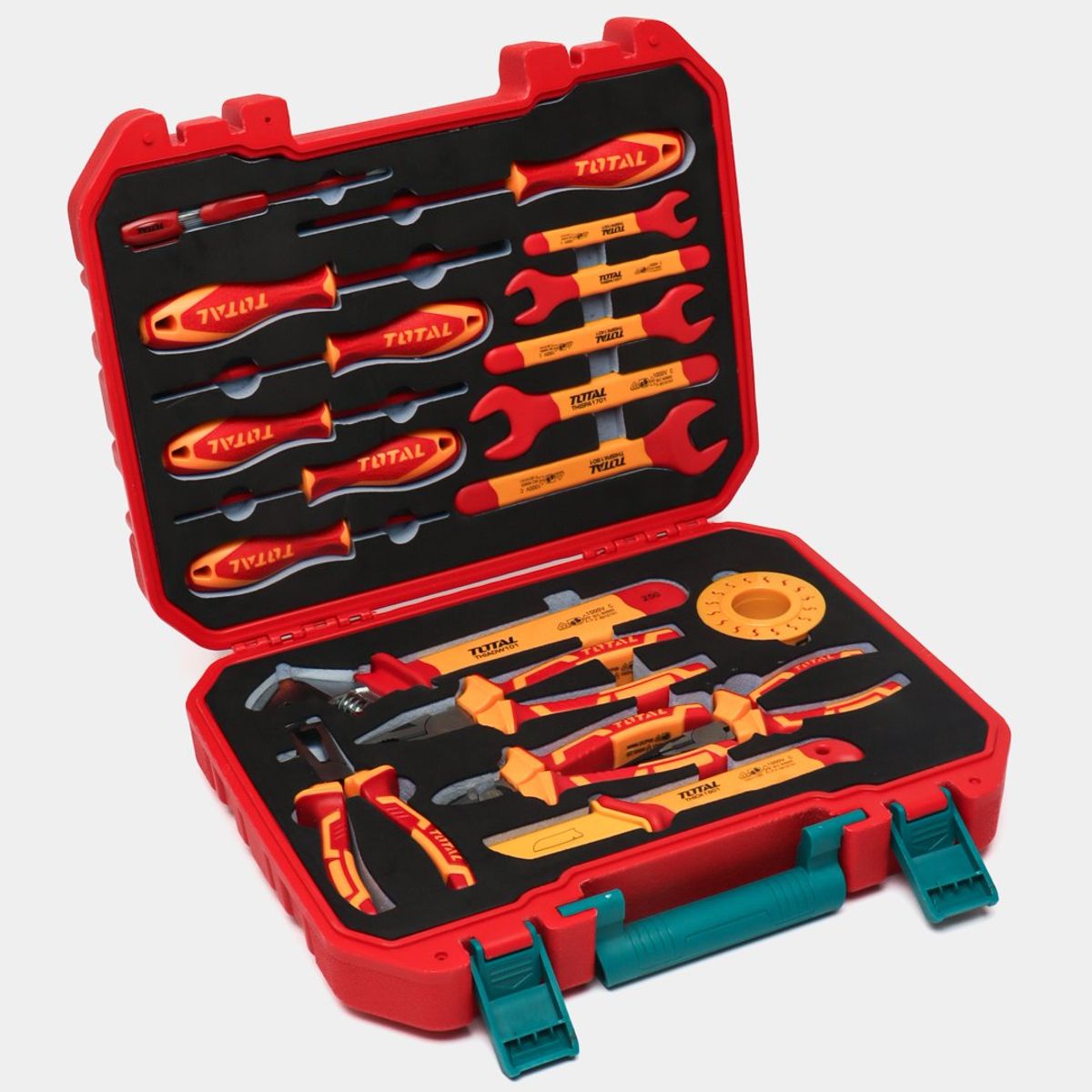 TOTAL - Juego de Herramientas Aisladas 1000V 16 Pzas THKITH1601 Total