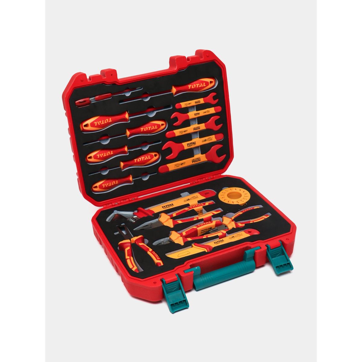 TOTAL - Juego de Herramientas Aisladas 1000V 16 Pzas THKITH1601 Total