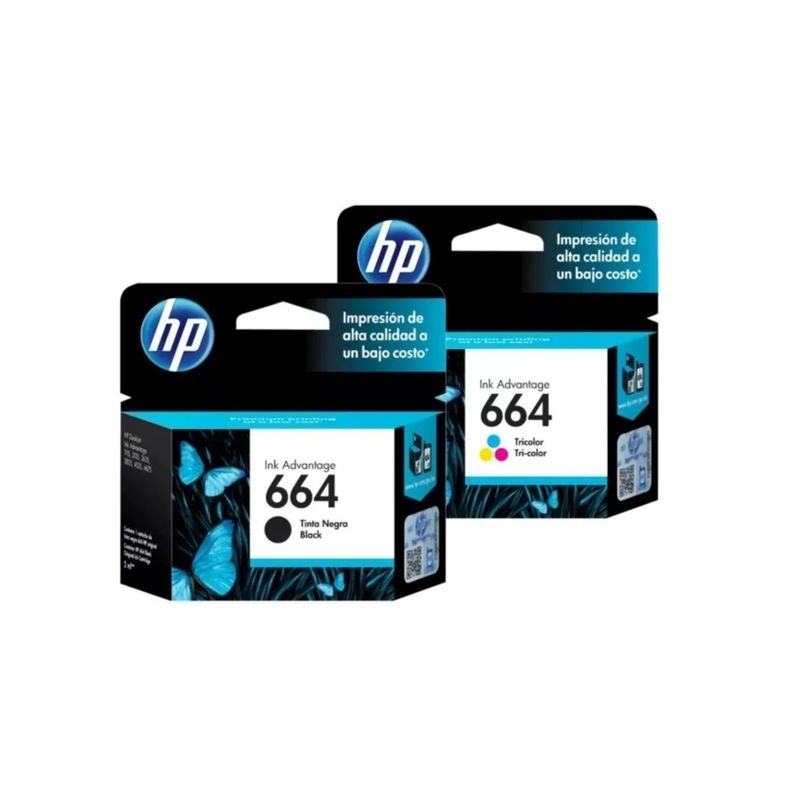 HP - Pack Cartuchos hp 664 Original Negro / Tricolor 1115/2135